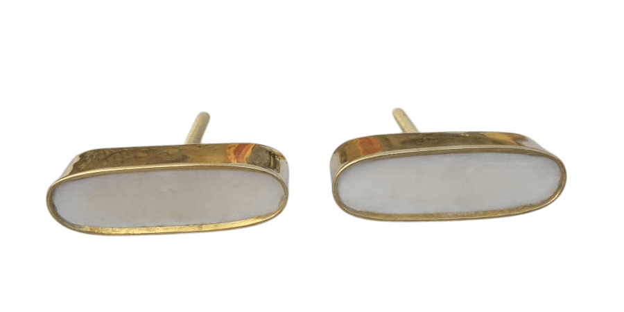 IRON & MARBLE KNOB (POLISH)